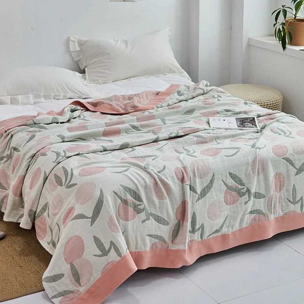 Mantas de verano de algodón toalla toalla de toalla para adultos siesta para adultos cubierta de ropa de cama de viaje para sofá