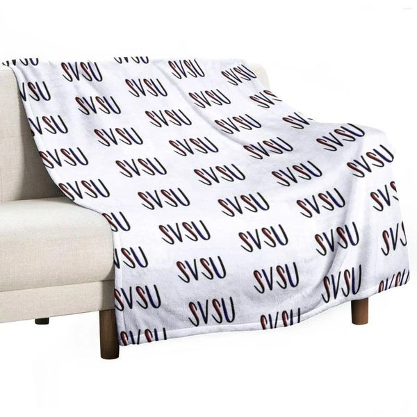 Couvertures SVSU- SAGINAW VALLEY TOUCHE COVERTURE COURTIC DÉCORATIVE LIT PLaid canapé