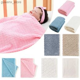 Dekens Swaddling 70x100cm Baby Muslin Baby Wrap Quick Drying Swaddle Deken Leuke zachte babyhanddoekwikkel Stroller Deken Y240411