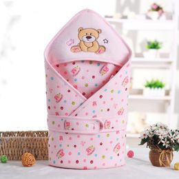 Couvertures Emmailloter Bébé Couverture Bébé Choses Poussette Accessoires Recevoir Swaddle Sécurité Couettes Articles Enfants Couette Literie Marchandises Pour