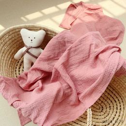 Mantas para envolver al bebé, capa de manta de algodón suave, ropa de cama, envoltura envolvente para bebés recién nacidos, accesorios, Toalla de baño para recién nacido