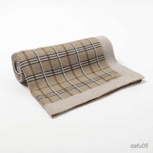 Couvertures émouvantes Baby Coverts Plaid Modèle tricoté pour nouveau-né fille Swaddle Wrap Berce