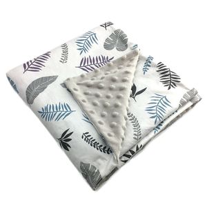 Dekens Swaddling baby katoen dunne super zacht flanel geboren peuter minky gestripte swaddle wrap bedding covers bubbels 221205