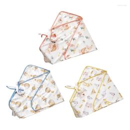 Dekens Inbakeren Baby Ddle Deken Capuchon Kinderwagen Wrap Slee-Bag Voor Baby Jongens Meisjes Ademend Slaapzak Geboren Wieg Beddengoed Drop Otpg2