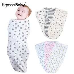 Couvertures Emmaillotage bébé Swaddle couverture Swaddle Wrap pour bébé réglable né Swaddle coton biologique bébé Swaddle pour 0-6 mois 230923