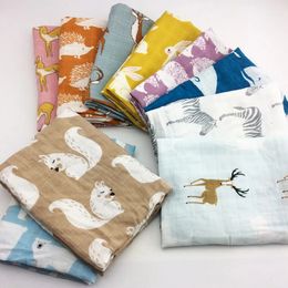 Mantas Swaddling Algodón Bebé nacido Manta suave Muslin Swaddle Wrap Alimentación Burp Paño Toalla Bufanda Cosas 58x58cm 231031