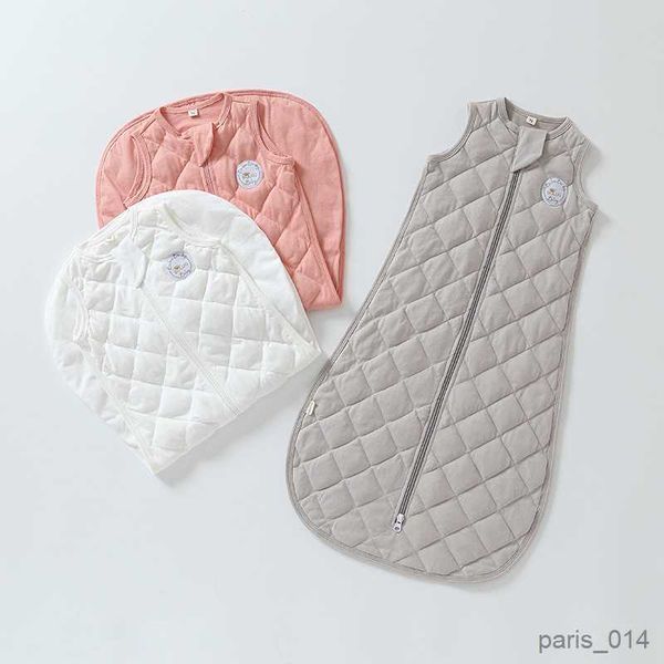 Mantas Swaddling Algodón Sacos de dormir para bebés Chaleco Swaddle Manta para recién nacidos Accesorios para bebés Saco de dormir Chaleco de invierno antipatadas Saco de dormir