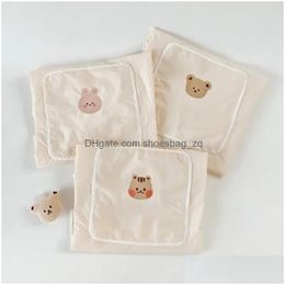 Dekens Swaddling Koreaanse stijl vier seizoen baby kinderwagen deken cartoon quilt sunsn waterdichte slee zak riemen drop levering kids ma dhhjb