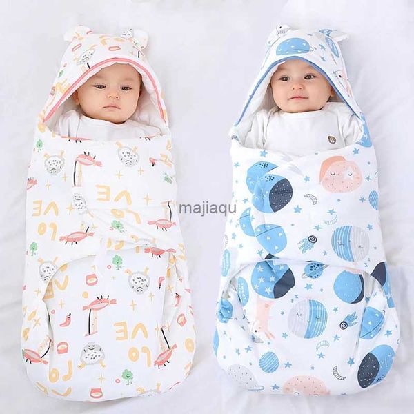 Mantas para envolver invierno, mantas para bebé recién nacido, sacos de dormir para bebé de dibujos animados, sobre para recién nacido, saco de dormir, capullo grueso para bebé de 0 a 6 meses L2403L2403