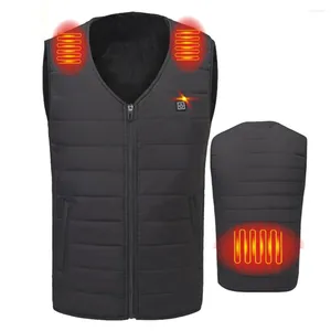 Couvertures unisexe veste thermique électrique rechargeable intelligente chauffée 3 niveaux de chauffage zones pour la chasse sportive couverture de randonnée