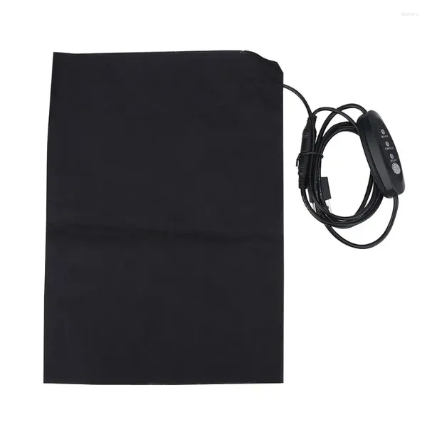 Couvertures USB Chauffeur de vêtements chauffés USB Tampon de chauffage avec 3 équipements de température réglable dans 1 chauffage de chauffage électrique pour couverture de gilet