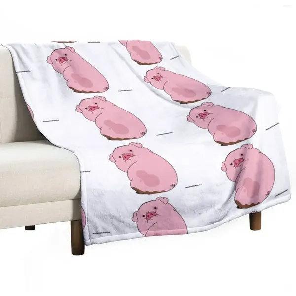 Les couvertures se dildlent les lits molle de couverture de cochon