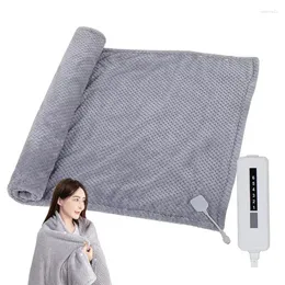 Couvertures couvertures de chauffage électrique portable Tafle électro chauffée chauffée pour canapé-lit chaud chaud chaud thermique réchauffe maison