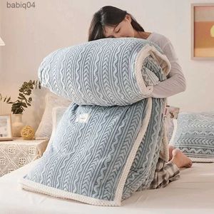 Dekens Winter Warme deken voor bed Kunstlam Kasjmier Verzwaarde dekens Pluche sprei Dekbedovertrek