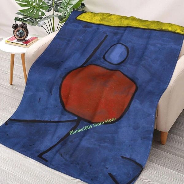Couvertures avec un parapluie de Klee, couverture Sherpa imprimée en 3D, décoration de canapé et de chambre à coucher, pour enfants et adultes, noël