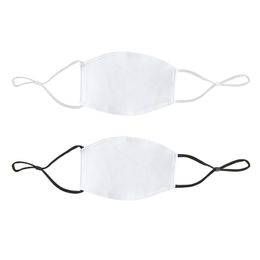 Blanks Sublimation Wasbare Herbruikbare Gezichtsmasker Volwassenen Kinderlagen Stofmasker Voor DIY Warmteoverdracht W-00512