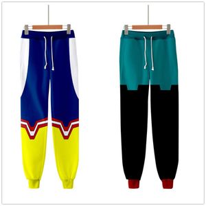 Blazers Anime My Hero Academia 3d Joggers Broeken Broeken Heren/dames Kleding Casual Pantalon Homme Joggingbroeken Unisex Cosplay Zweetbroeken