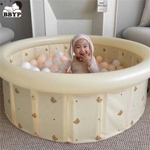 Blazers Koreaans ins bal zwembad voor kinderen zwembad draagbaar vouwen lietbare baby peddel peddel peuter waterspel tuin speelcentrum play center