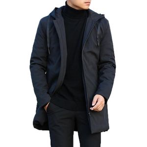 Blazers para hombre, chaquetas de Otoño Invierno para hombre, gabardina informal gruesa y cálida con capucha, cazadora para hombre, abrigo para hombre 6xl