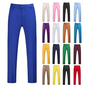 Blazers Suits para hombres Men Slim Fit Dress Pants de color sólido Oficina informal de la Oficina Formal Formal Traje de ropa de alta calidad 2940