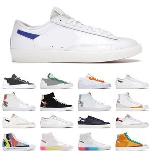 Blazers mi 77 Low Astronomy Blue hommes femmes Chaussures de course Avoir un bon jeu Baskets de créateurs multicolores Baskets athlétiques pour hommes jogging marche