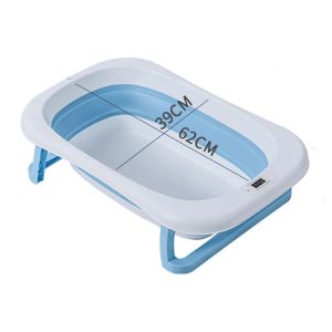 Blazers choses pour les nouveau-nés baignoires pour bébé pliable avec thermomètre baby baby baignoires oreillers confortables lit de bain pour enfants