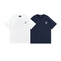 BLCG LENCIA 2023 été nouveau 250g 100% coton tissu T-shirt hommes haute qualité impression couleur goutte manches lâche t-shirts surdimensionnés hauts 2023270
