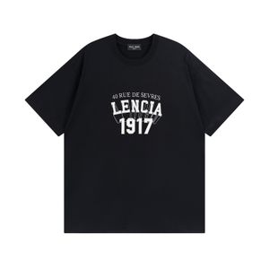 BLCG LENCIA 2023 été nouveau 250g 100% coton tissu T-shirt hommes haute qualité impression couleur goutte manches lâche t-shirts surdimensionnés hauts 2023286
