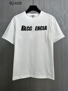BLCG LENCIA 2023 été nouveau 250g 100% coton tissu T-shirt hommes haute qualité impression couleur goutte manches lâche t-shirts surdimensionnés hauts 22397