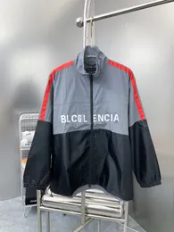 BLCG LENCIA Hommes Vestes Coupe-Vent Zip À Capuche Rayure Vêtements D'extérieur Qualité Hip Hop Designer Manteaux Mode Printemps et Automne Parkas Marque Vêtements 5250