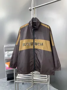 BLCG LENCIA Hommes Vestes Coupe-Vent Zip À Capuche Rayure Vêtements D'extérieur Qualité Hip Hop Designer Manteaux Mode Printemps et Automne Parkas Marque Vêtements 5255