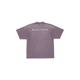 BLCG LENCIA Camisetas de verão unissex masculinas vintage camisa feminina tamanho grande pesado 100% algodão tecido acabamento plus size camisetas BG30209