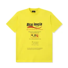BLCG LENCIA UNISEX Zomer T-shirts Womens Otenze zwaargewicht 100% katoenen stof Triple Stitch Wanticiteit plus size tops Tees SM130266
