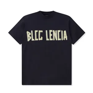 BLCG LENCIA UNISEX ZOMER T-SHIRTS DAMENS OVERZEGEN ZOEG GEWELDIG 100% katoenen stof Triple Stitch Bereik MANICH MANICH MAAT TOT TEES SM130152