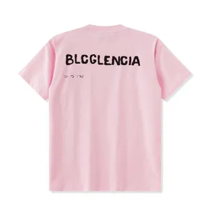 BLCG LENCIA UNISEX Zomer T-shirts Womens Otenze zwaargewicht 100% katoenen stof Triple Stitch Wanticiteit plus size tops Tees SM130204