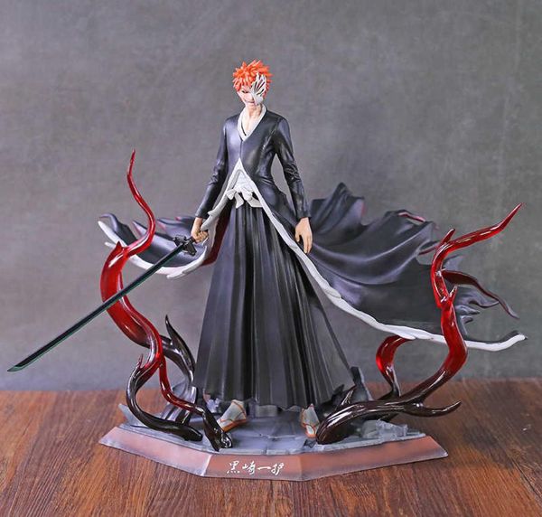 Javel Ichigo Kurosaki 2ème étape creux Ver Statue PVC Figure Collection Anime modèle jouet Q07225966890