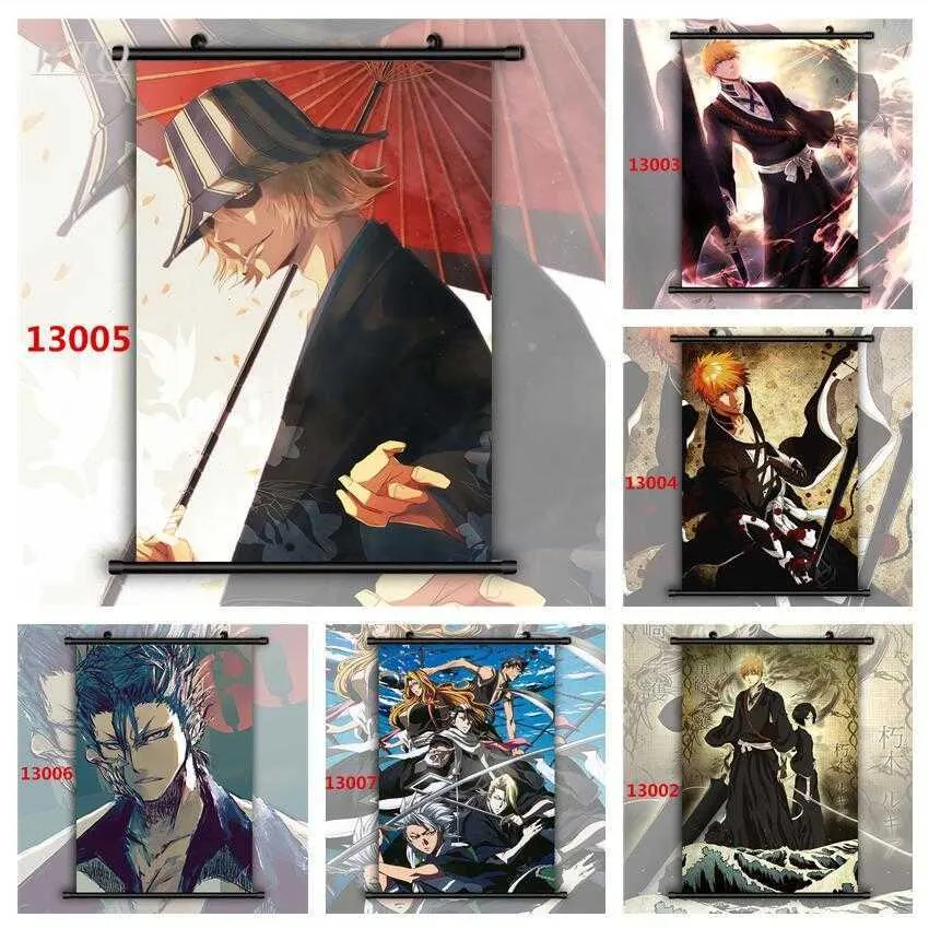 Bleach Ichigo Urahara Grimmjow Anime Posters HD Print Wall Poster
