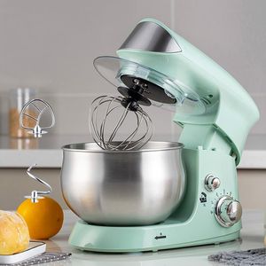 Blender 3.5l roestvrijstalen kom elektrisch stand voedselmixer Blender kneed deeg cake brood chef machine klop eieren klopper eu