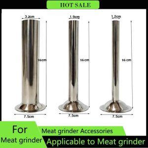 Blender 3 pc's/Set 5.8/7.5/9cm Basis Food Grade Kwaliteit Vleesmolen Handgemaakte worstjes Sausages Vul Tube Sausage Maker Stuffer Accessoires