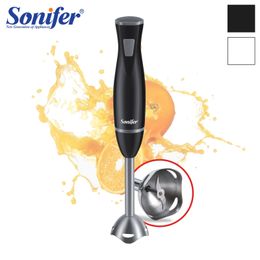 Blender Blender Electric Food Mixer Keuken Afdeling Hand Blender Egg Doe Vegetable Stand Blend roestvrijstalen mes 220V Sonifer 230314