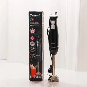 Blender Dessini Zwart kleurstick elektrische mixer hand blender vlees snijder voor keuken hoogwaardige groentemixer