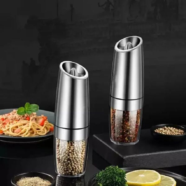 Blender Electric Gravity Sel and Pepper Grinder Moulin