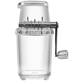 Blender Ice Crusher Manual Ice Crusher Machine1.25L Glace Grinder Ice Cube Brinks Chopper, Général nécessités, besoin d'été