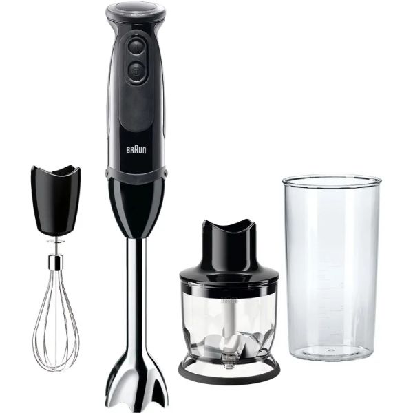 Blender Multi Quick 5 Varo Hand Blender avec 21 vitesses, fouetter et hélicoptère 1,5 cup