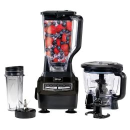 Blender Ninja Kitchen System, 72 oz, licuador y procesador de alimentos, BL780WM