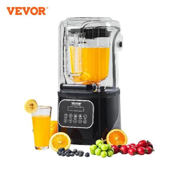 Blender Vevor 2L Smoothie Blender Commercial Grade Food Processor Fruit Multifonctional Mixer Faire des shakes et une technologie d'écrasement pour la maison