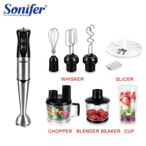 Mélangeurs 10 dans 1 Multi-Blender Prowesteur de nourriture en acier inoxydable Cutter Cutter Mouleur à viande Choppeur Coucheur 800W Bélaneur Alimenter le joueur Sonifer