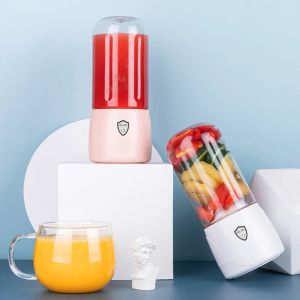 Mélangeurs 4 Cutter 300 ml Mini mélangeur de presse-agrumes électrique portable Orange Smoothie Blender Personal Lemon Squeezer Orange Juiper