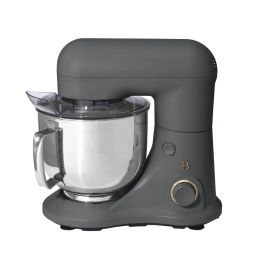 Blenders Beautiful 5.3 Qt Stand Bouxeur, léger puissant avec Tilthead, Oyster Gray par Drew Barrymore