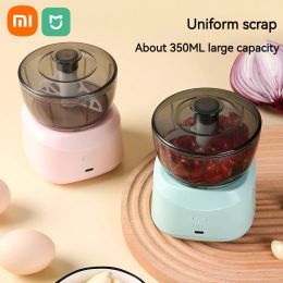 Mezclas Xiaomi Mijia Mendición de carne Machina de cocción automática Máquina portátil Pure de ajo vegetal Máquina de vegetales USB licuadora